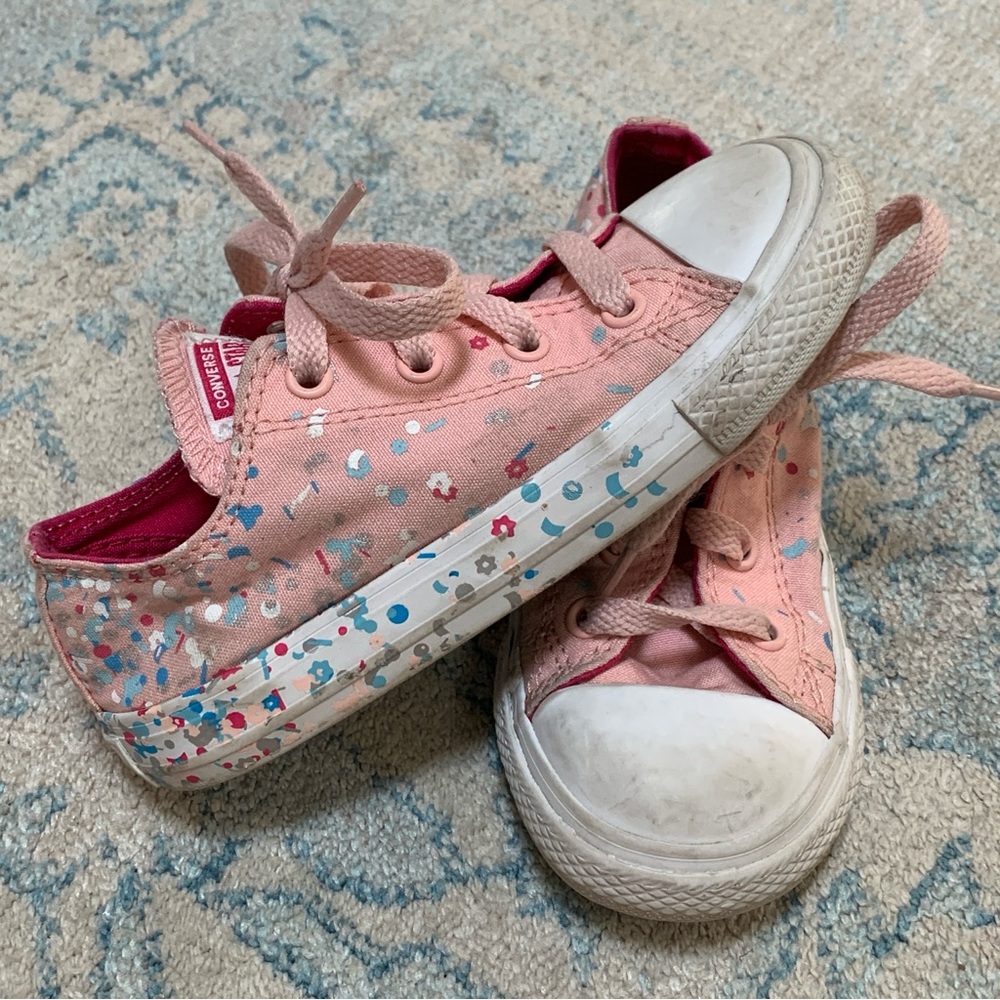 Confetti Converse Size 10